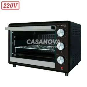 FORNO ELETRICO FOGATTI I40 40L 220V PRETO
