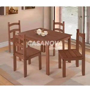 CJ MESA 4C FRANCINE NEUZA RETANGULAR 100X70 CHOCOLATE