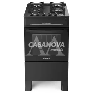 FOGAO 4B ITATIAIA ELECTRA GLASS NEW AUTOMATICO PRETO