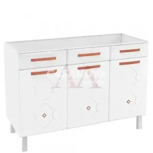 BALCAO TELASUL TRIPLO 2G 1F FALSA P/ PIA NEW MIRAGE BRANCO 815109-01