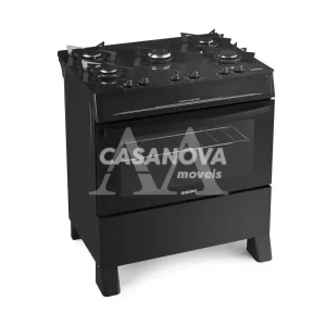 FOGAO 5B ITATIAIA ELECTRA GLASS NEW AUTOMATICO PRETO