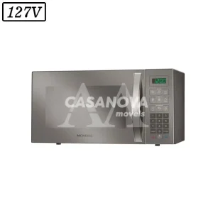 FORNO MICROONDAS MONDIAL MO0234E 34L 127V PRATA COBRE ESPELHADO