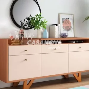 BUFFET HB SOLLARE NATURE / OFF WHITE