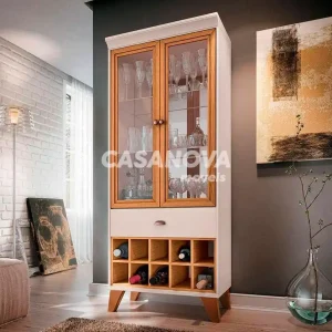 CRISTALEIRA HB OPERA OFF WHITE/CINAMOMO