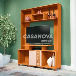 ESTANTE HB MILLA C/ APLIQUE CINAMOMO / OFF WHITE